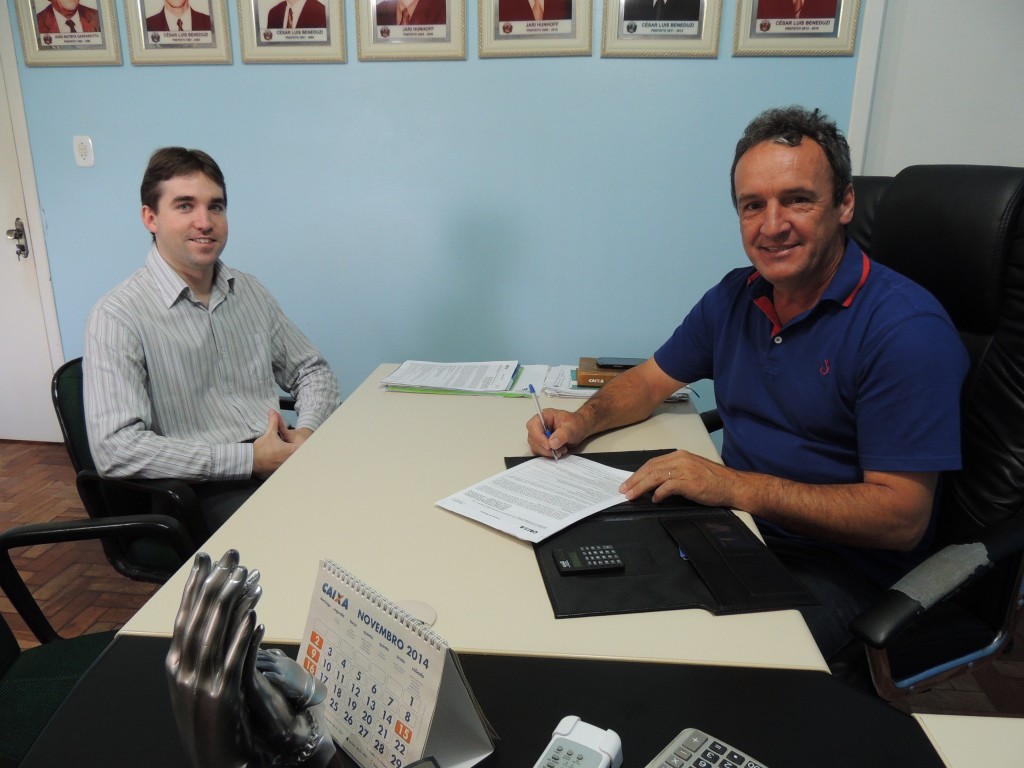 Assinatura da Emenda Parlamentar